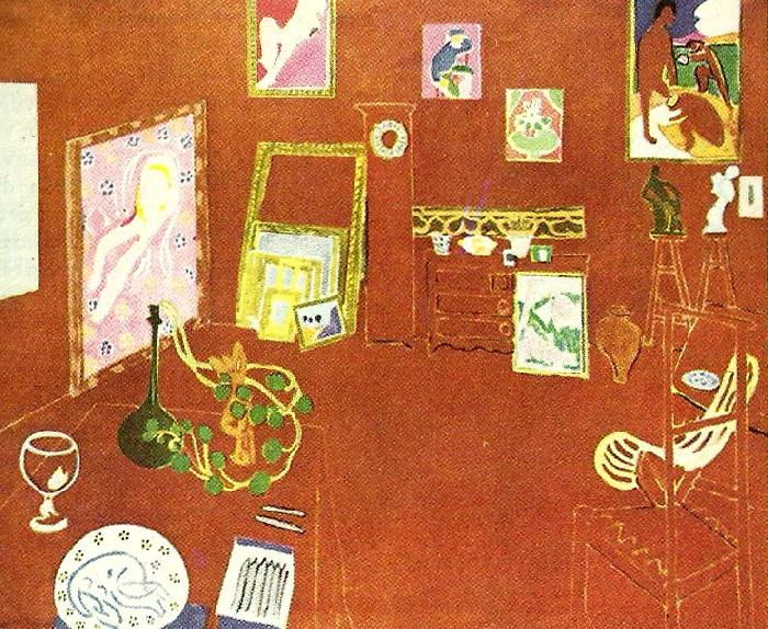 Henri Matisse den roda ateljen